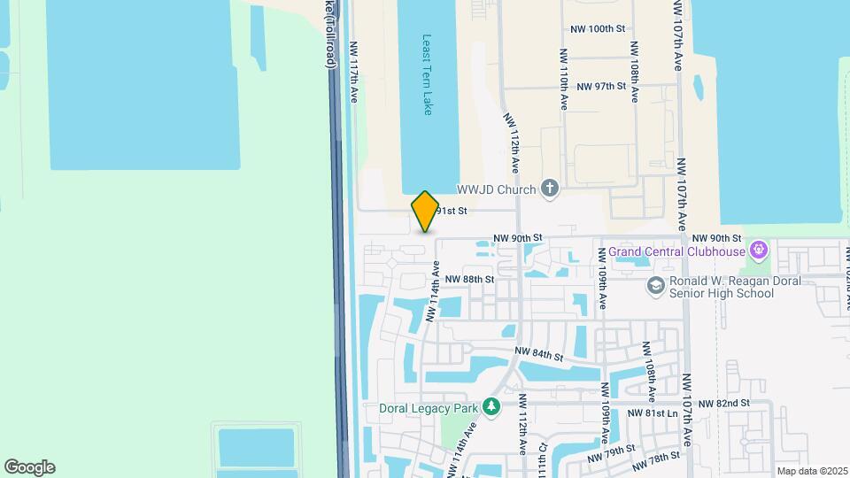 11603 NW 89th St Map and Location Details