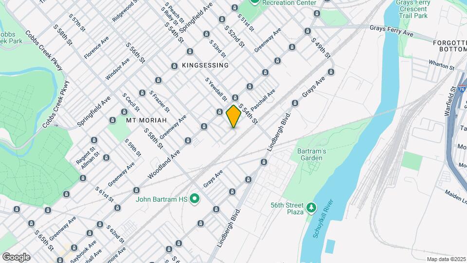5500 Paschall Ave Map and Location Details
