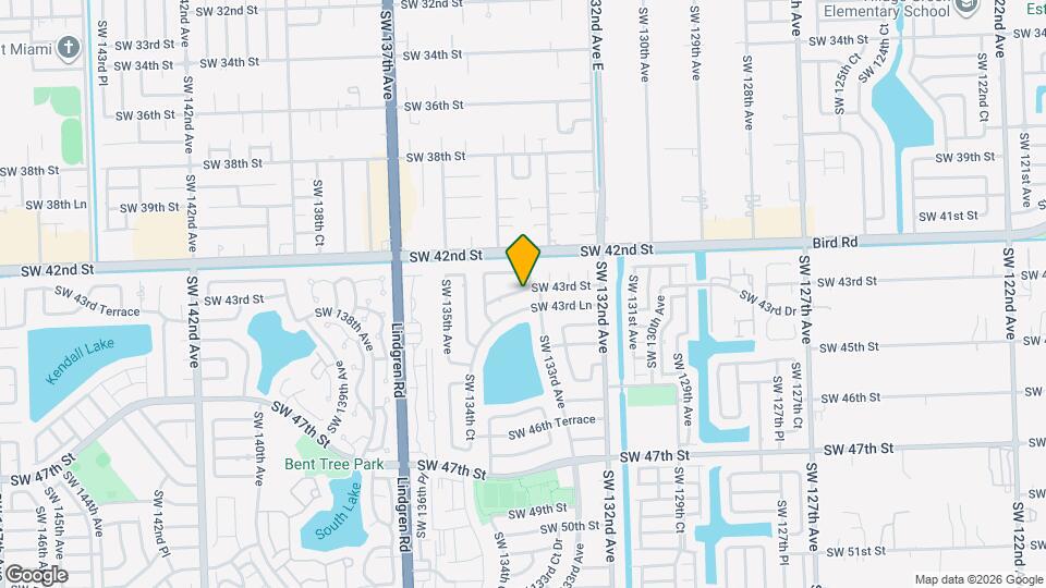 13330 SW 43rd St Mapa y Detalles de la Ubicación