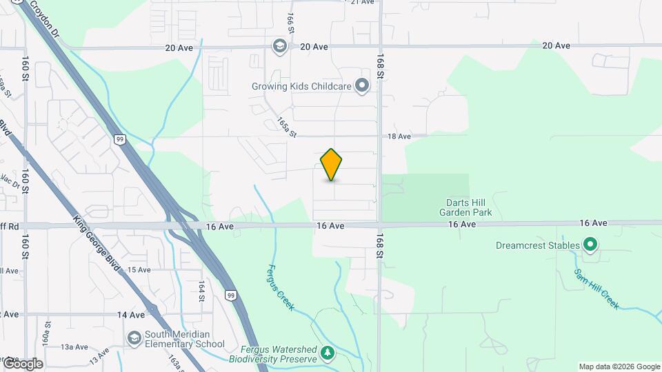 1695 167 St Map and Location Details