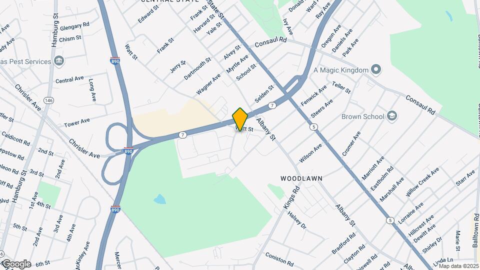 2506 Watts St Mapa y Detalles de la Ubicación