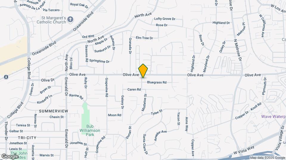 1259 Bluegrass Rd Map and Location Details