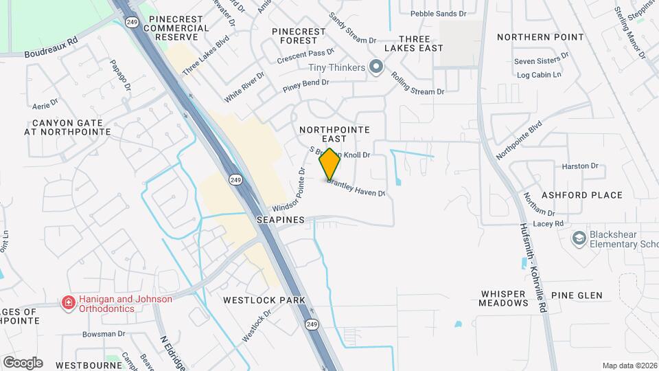 12019 Brantley Haven Dr Map and Location Details
