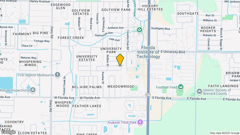 301 W Rutgers St Map and Location Details