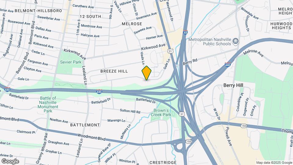 837B Gale Ln Map and Location Details