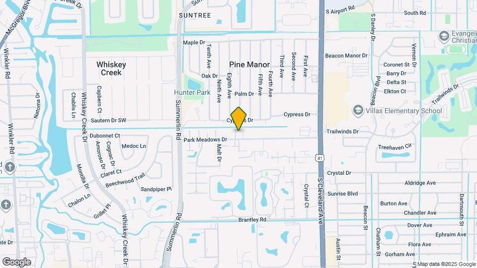1709 Park Meadows Dr Map and Location Details