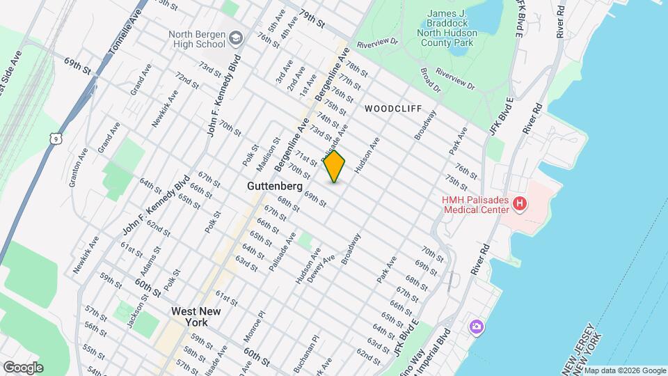 312 70th St, Unit 2nd floor Map and Location Details