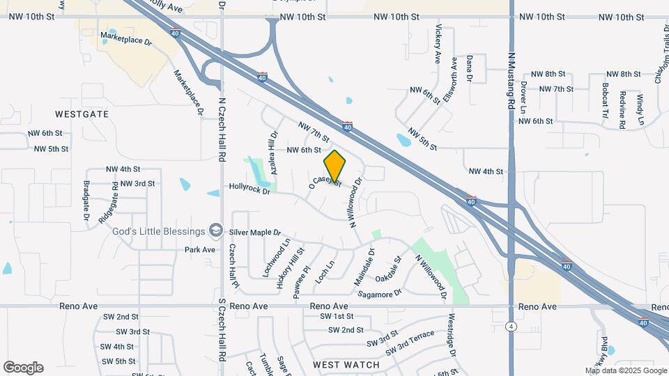 11816 O Casey St Map and Location Details