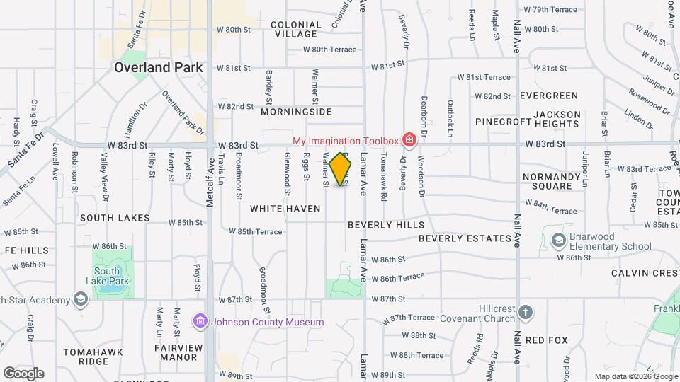 8404 Russell St Map and Location Details