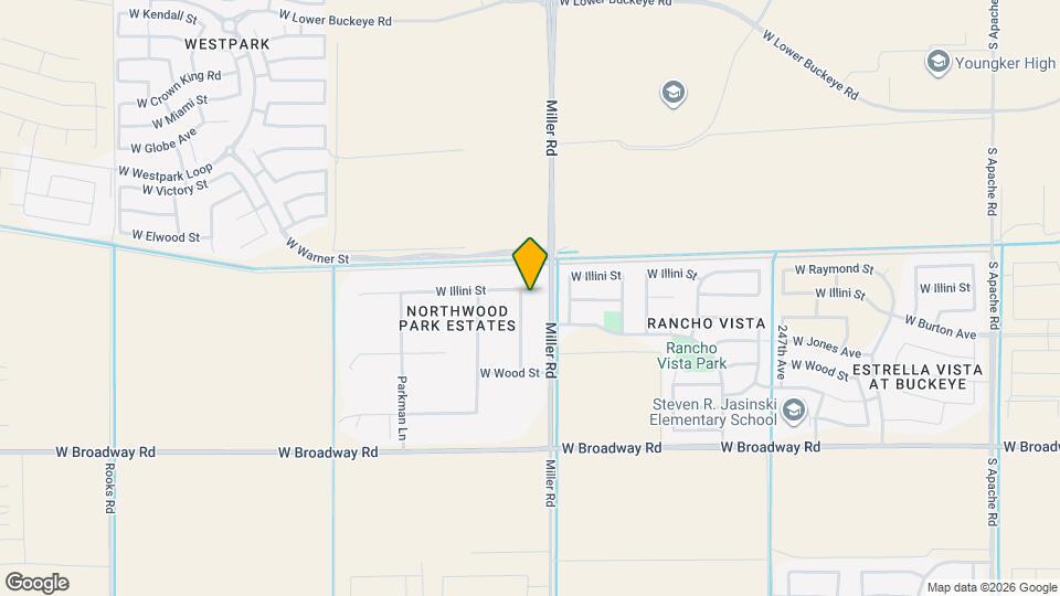 3865 S Turquoise Dr Map and Location Details