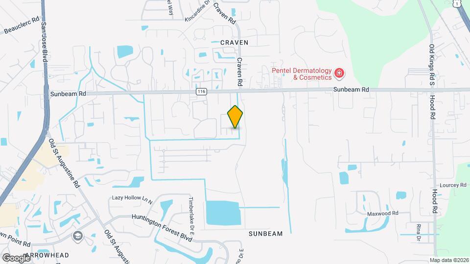 9627 Belda Way Map and Location Details