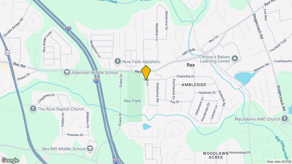 3533 Charlotte Dr Map and Location Details