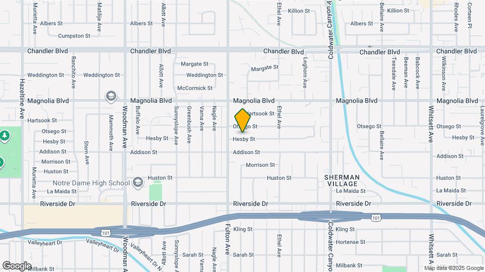 13229 Hesby St Map and Location Details