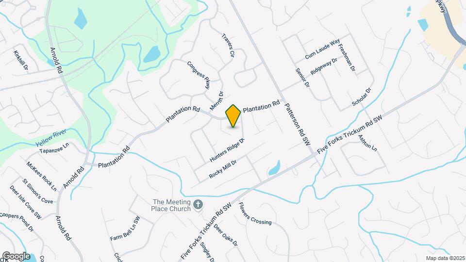 480 Hunters Glen Ct Map and Location Details