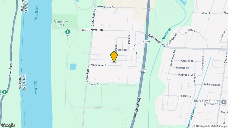 7520 Blue Wing Dr Map and Location Details