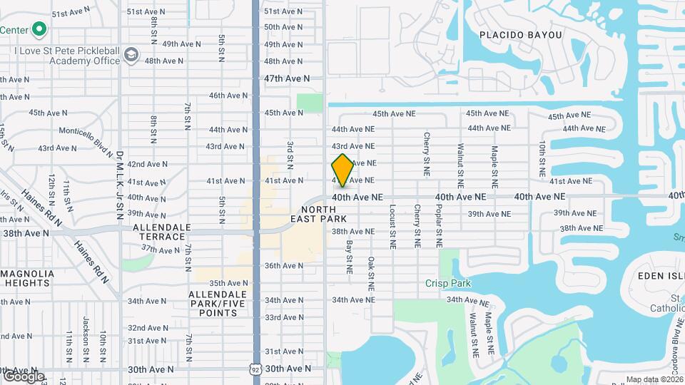 141 40th Ave NE Map and Location Details