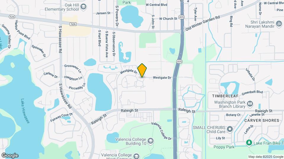 5950 Westgate Dr Map and Location Details