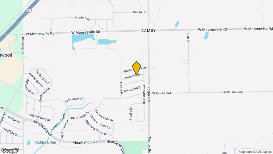 8355 Burket Way Map and Location Details