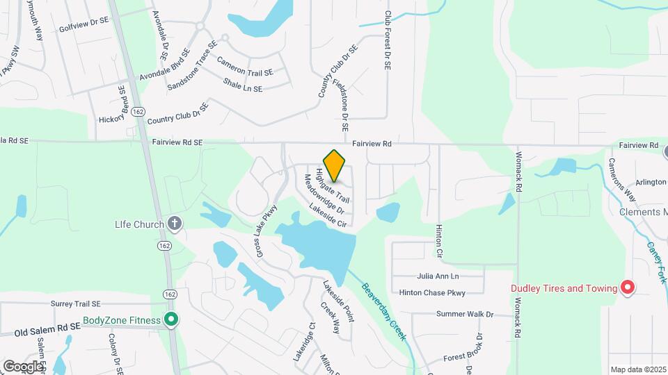 175 Highgate Trail Mapa y Detalles de la Ubicación