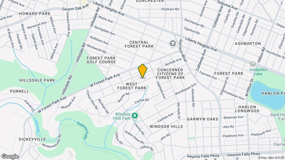 4202 Fairview Ave Mapa y Detalles de la Ubicación