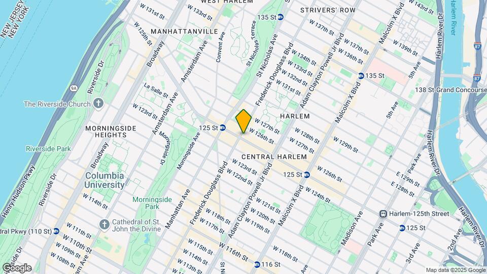 271 W 125th St Mapa y Detalles de la Ubicación