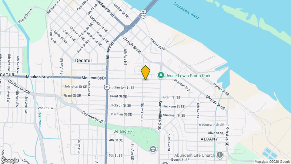1003 Moulton St E Mapa y Detalles de la Ubicación