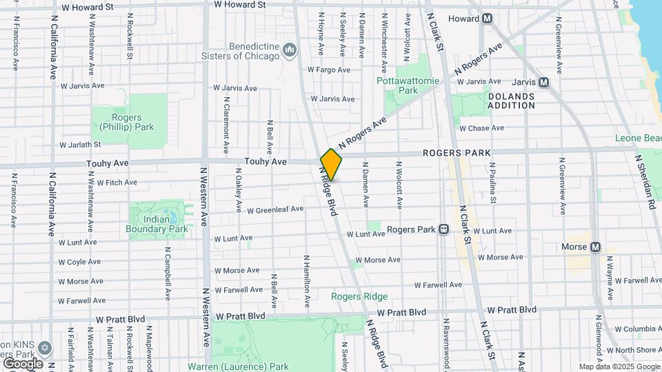 7077 N Ridge Blvd Map and Location Details