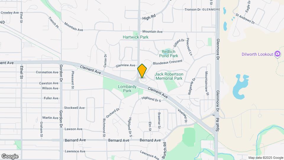 1515 Highland Dr N Map and Location Details