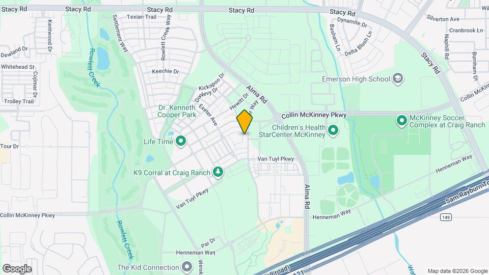 6246 Meyer Way Map and Location Details