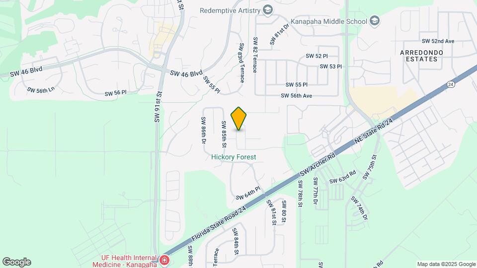 5961 SW 84th St Map and Location Details