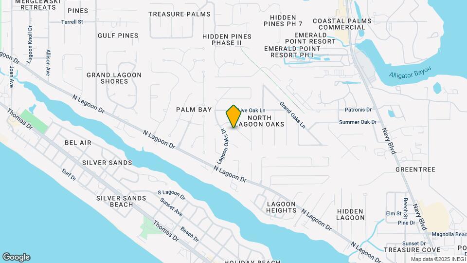 704 Water Oak Dr Map and Location Details