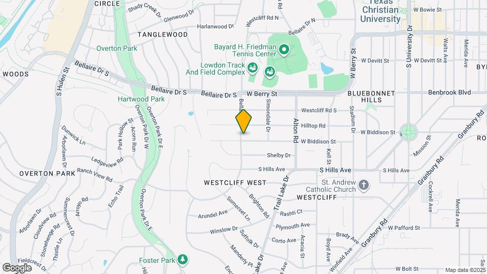 3744 W Biddison St Map and Location Details