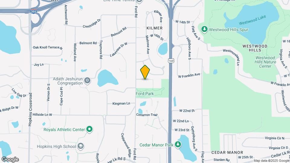 9901 Runnymeade Ln Map and Location Details