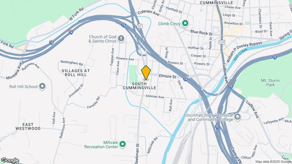 3740 Beekman St Map and Location Details