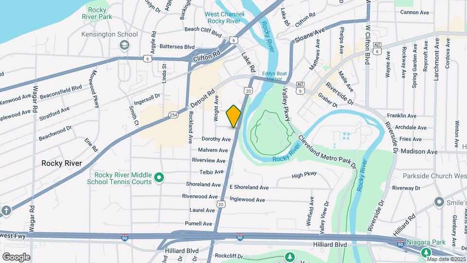 1832 Wooster Rd Map and Location Details
