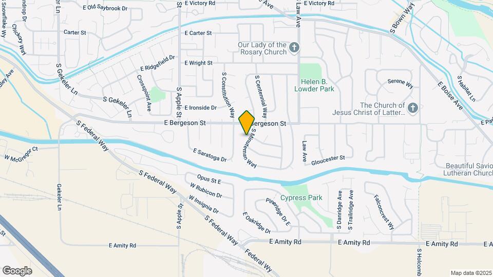 3911 S Minuteman Way Map and Location Details