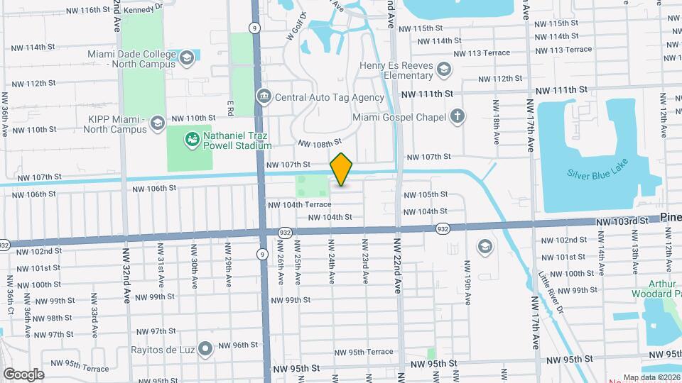 2377 NW 105th St Map and Location Details