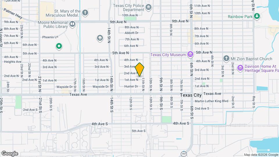 1112 1st Ave N Map and Location Details