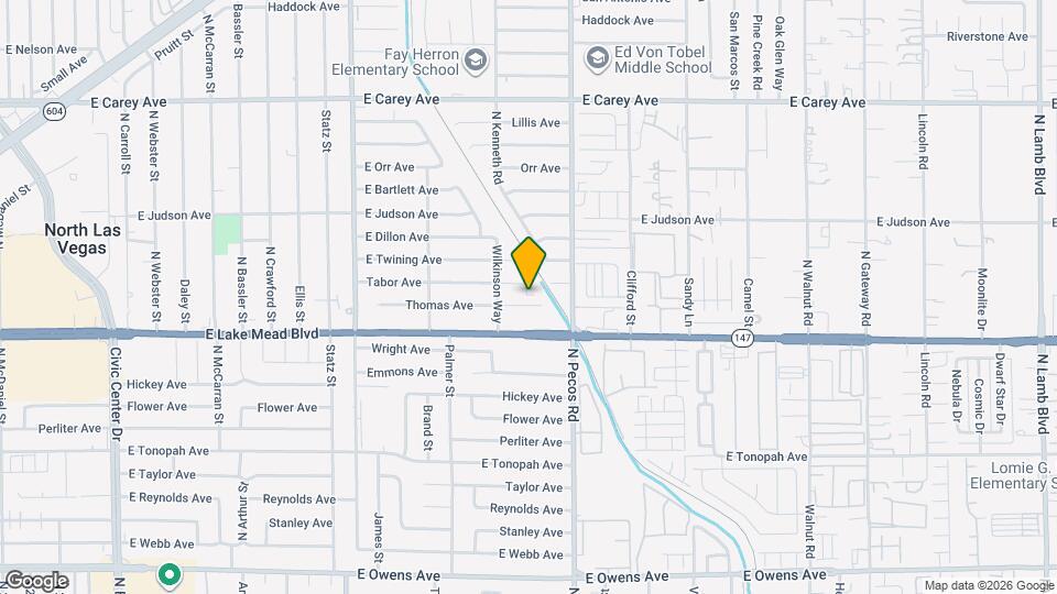 3604 Thomas Ave Map and Location Details