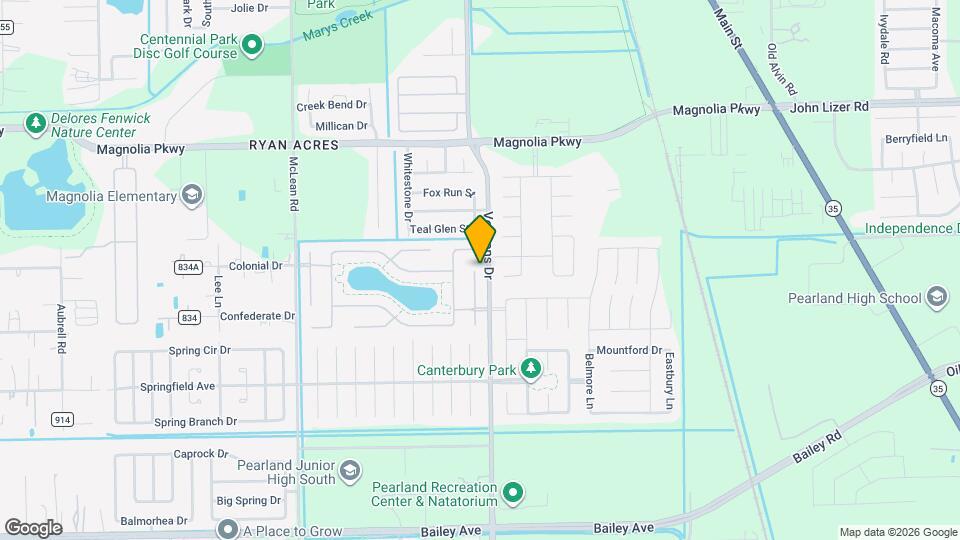 3505 Barrington Ct Map and Location Details