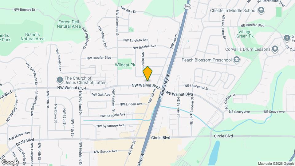 475 NW Walnut Blvd Map and Location Details