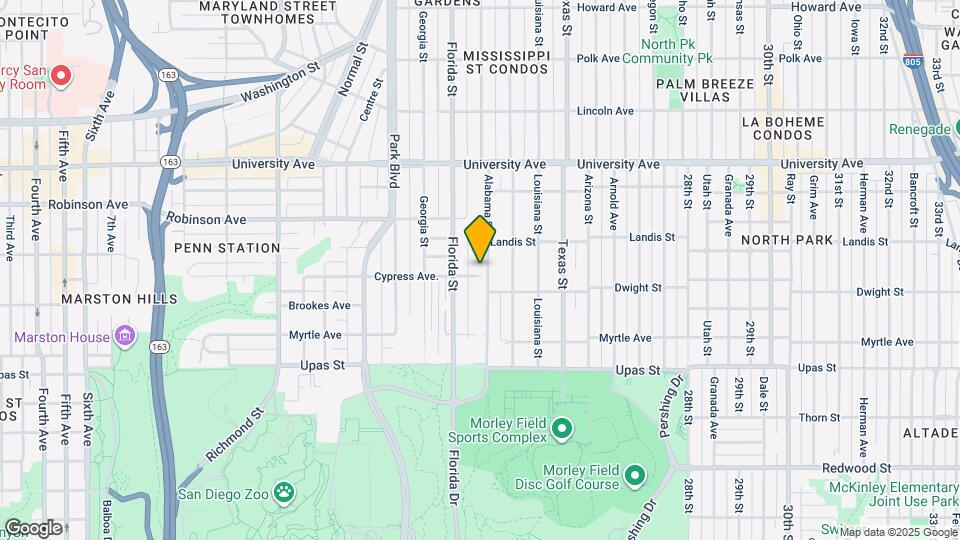 2046 Cypress Ave. Map and Location Details