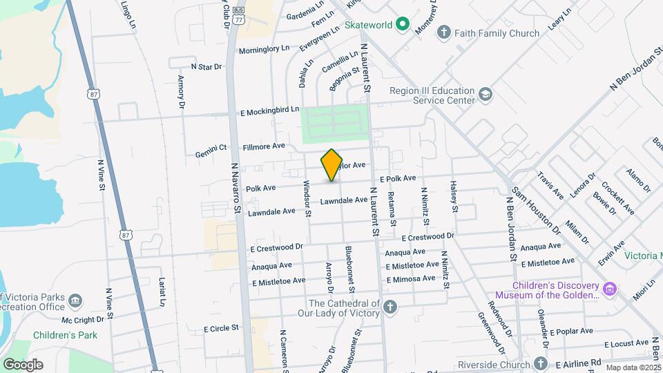1005 E Polk Ave Map and Location Details
