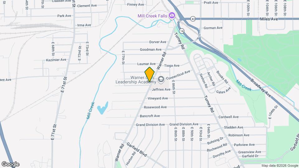 4456 Warner Rd, Unit Unit 4 Map and Location Details