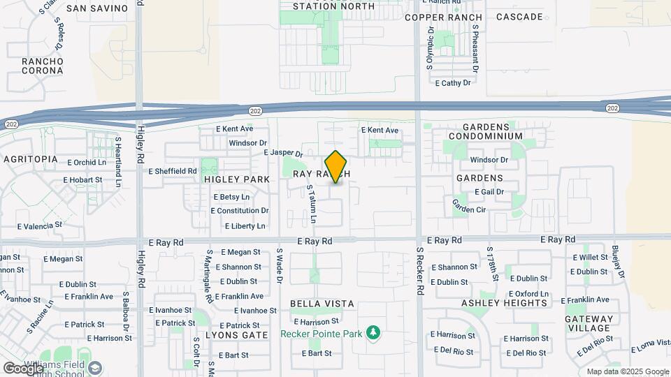 3759 E Orchid Ln Map and Location Details