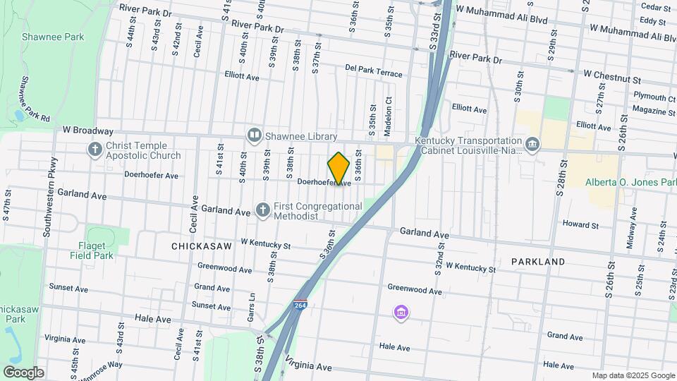 810 Sutcliffe Ave Map and Location Details