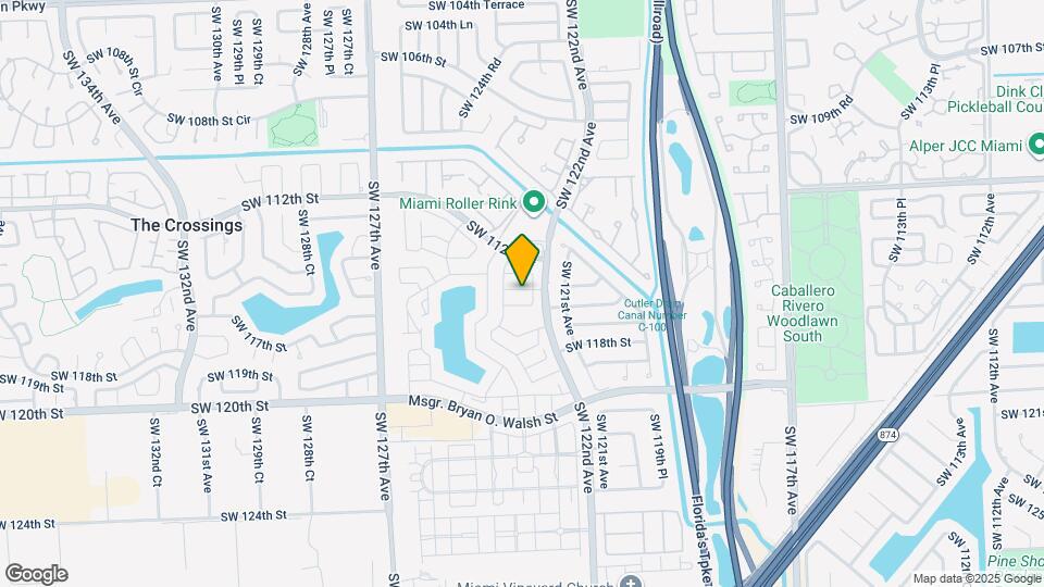 12240 SW 114th Terrace Map and Location Details