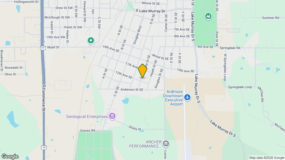 501 12th Ave SE Map and Location Details