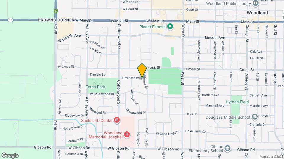 403 Elizabeth Way Map and Location Details