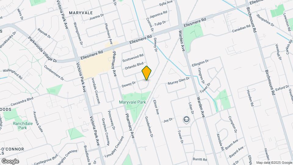 35 Archwood Crescent Map and Location Details